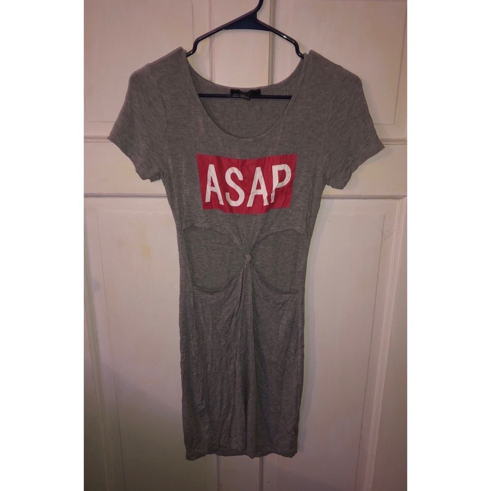 ASAP Mini dress with part-stomach out